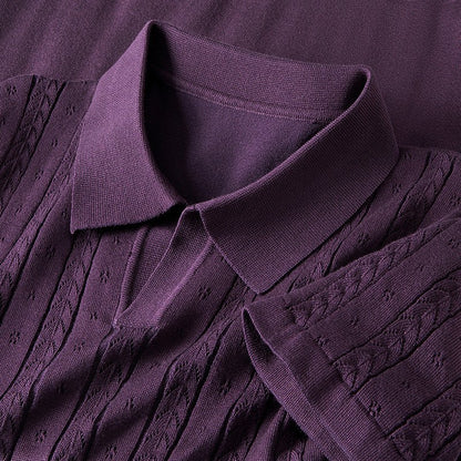 Eleganza - Knitted Polo shirt
