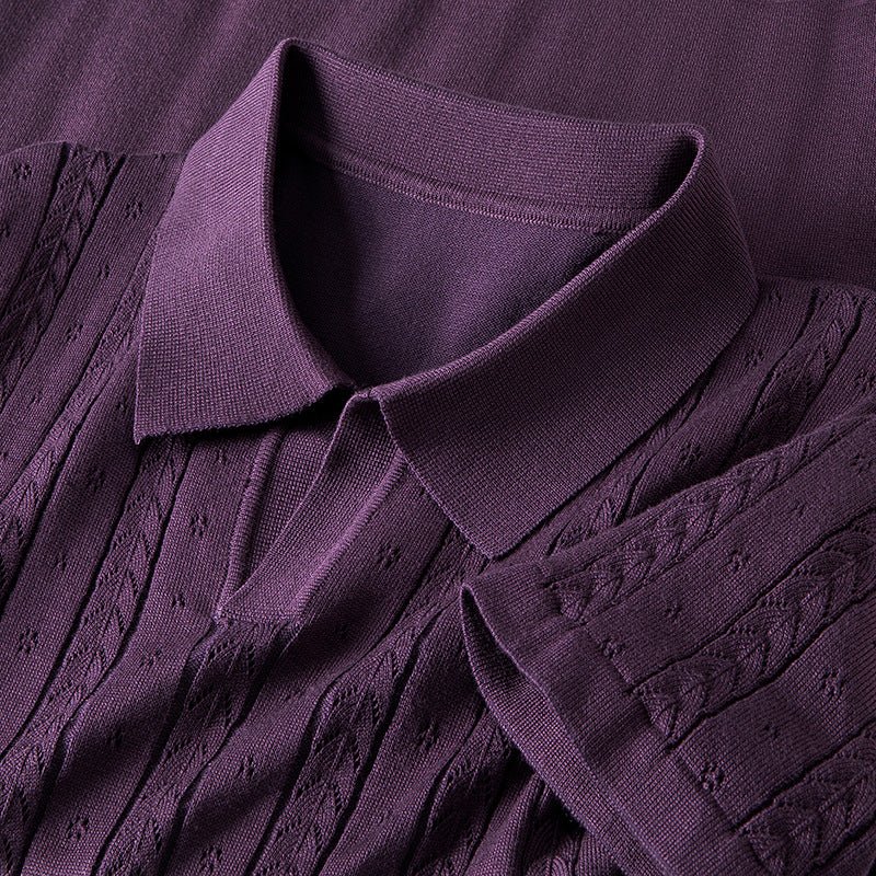 Eleganza - Knitted Polo shirt